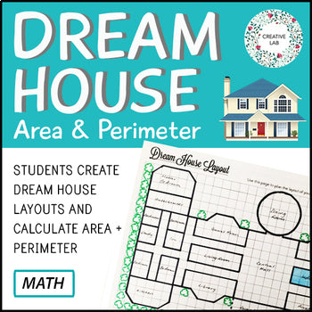Multi-Digit Multiplication Project - Dream House - Area & Perimeter
