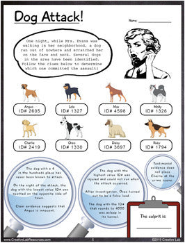 Place Value - Math Mystery Project