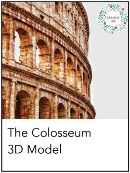 Roman Colosseum 3D Model - Roman Gladiator - STEM