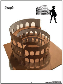 Roman Colosseum 3D Model - Roman Gladiator - STEM