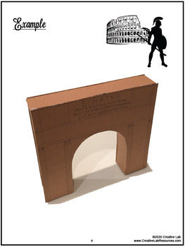 Arch of Titus - 3D Model - STEM