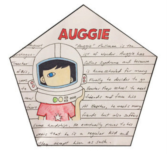 Wonder Novel Study Project Craft - PBL
