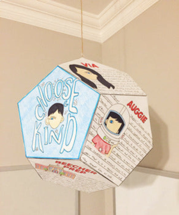 Wonder Novel Study Project Craft - PBL