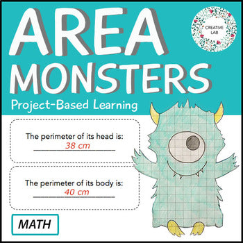 Area Monsters Math - PBL