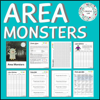 Area Monsters Math - PBL