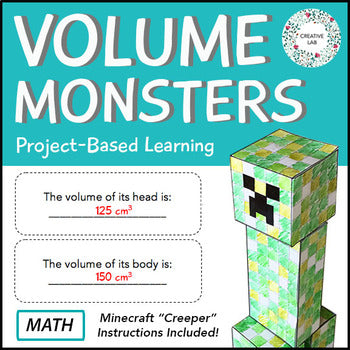 Volume Monsters Project - Math - PBL