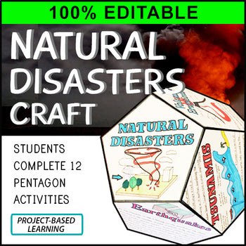Natural Disasters Project Craft - 100% Editable