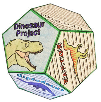 Dinosaur Project Craft Activity - 100% Editable