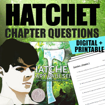 Hatchet - Book Chapter Comprehension Questions & Answers