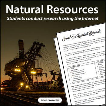 Natural Resource Research Project - 100% Editable