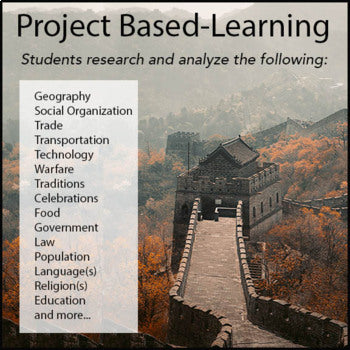 Ancient China Research Project - PBL