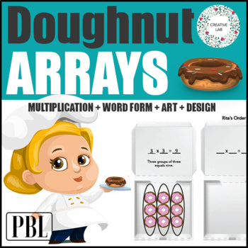 Donut / Doughnut Arrays - Multiplication - PBL