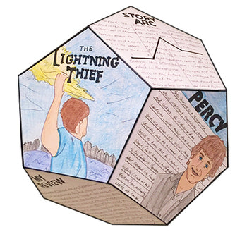 The Lightning Thief - Novel Study Project Craft - PBL