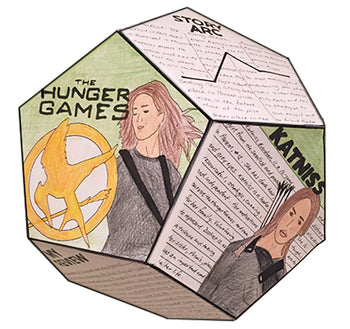 The Hunger Games - Novel Study Project Craft - 100% Editable