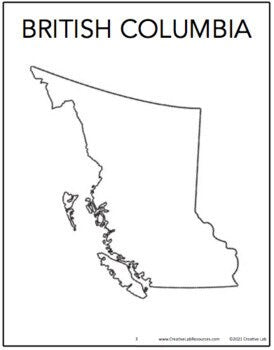 Canadian Province Maps & Canada Map - 100% Editable // Printable Teaching Resource // No Prep Classroom //
