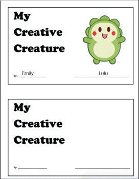 Creative Creatures Project - Mini Booklets - PBL // Printable Teaching Resource // No Prep Classroom // Project Based Learning