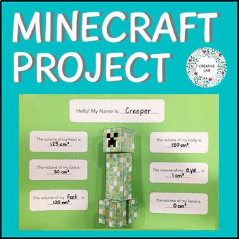 Minecraft Volume Project - Math - PBL