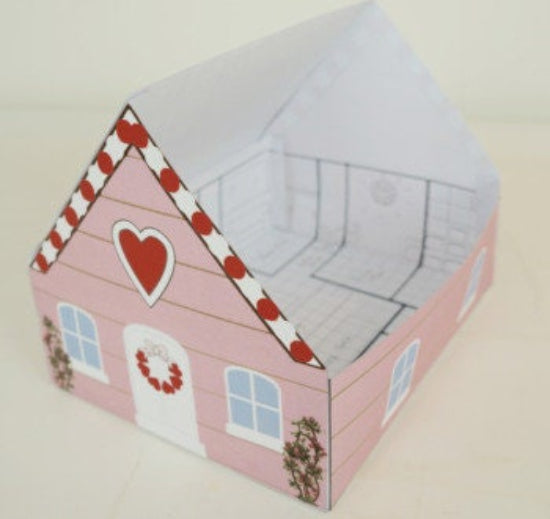Valentine's Day House Craft - 100% Editable // Printable Teaching Resource // No Prep Classroom //